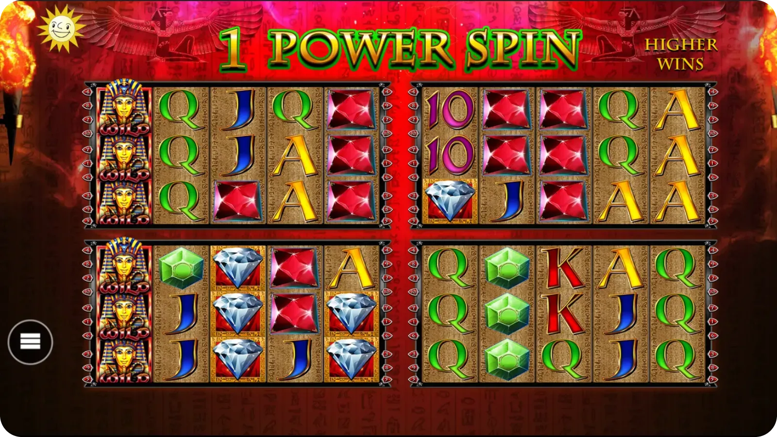 Funzione Power Spins Lucky Pharaoh