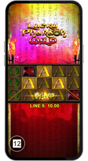 Gewinnauszahlung im Slot Lucky Pharaoh