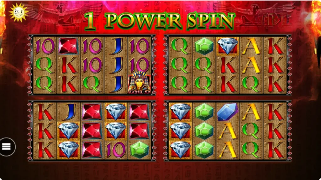 Funktion Power Wild  Spins Lucky Pharaoh