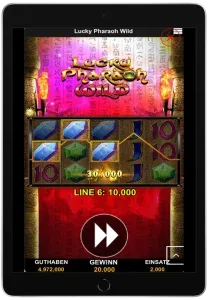 Lucky Pharaoh tablet
